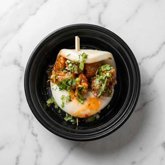 Honey Chicken Bun.