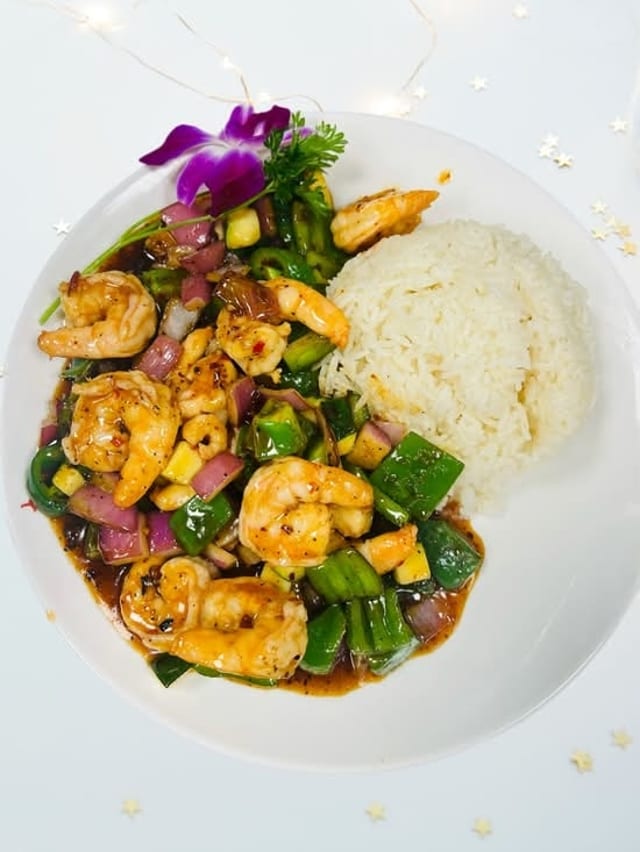 Thai Chili Shrimps (CATER).
